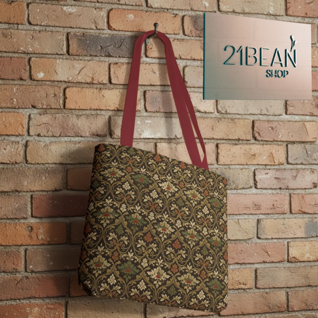 Batik Print Tote Bag -   Traditional Pattern 11