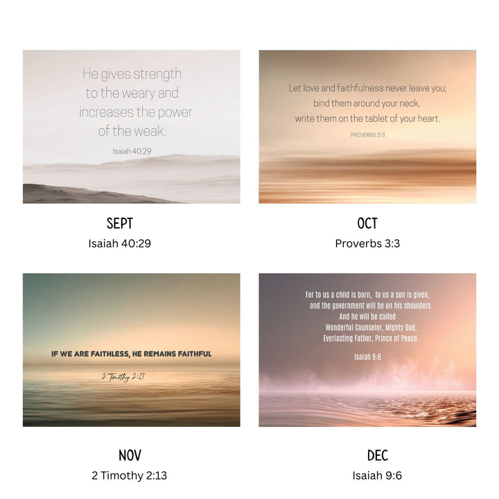 2026 Wall Calendar Abstract Landscape  - Personalized