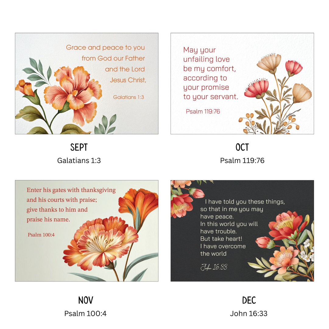 2026 Wall Calendar Botanical Flower  - Personalized