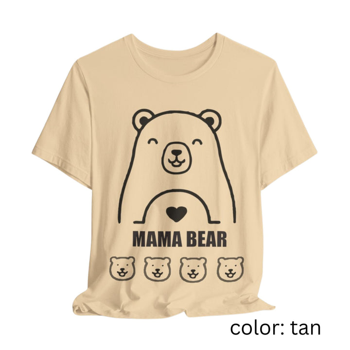 Cute Mama Bear Drawing T-Shirt