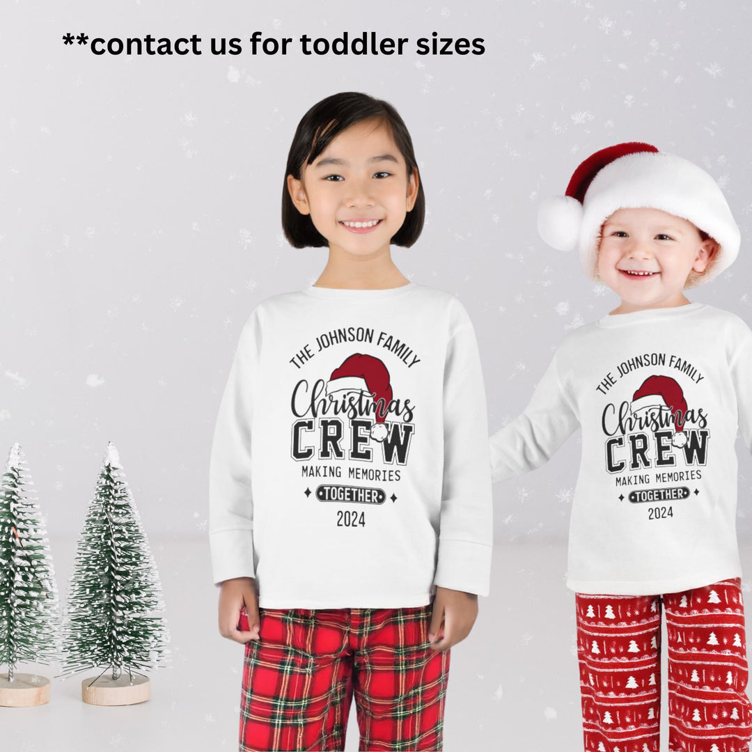 Group Shirts - Christmas Crew Long Sleeves