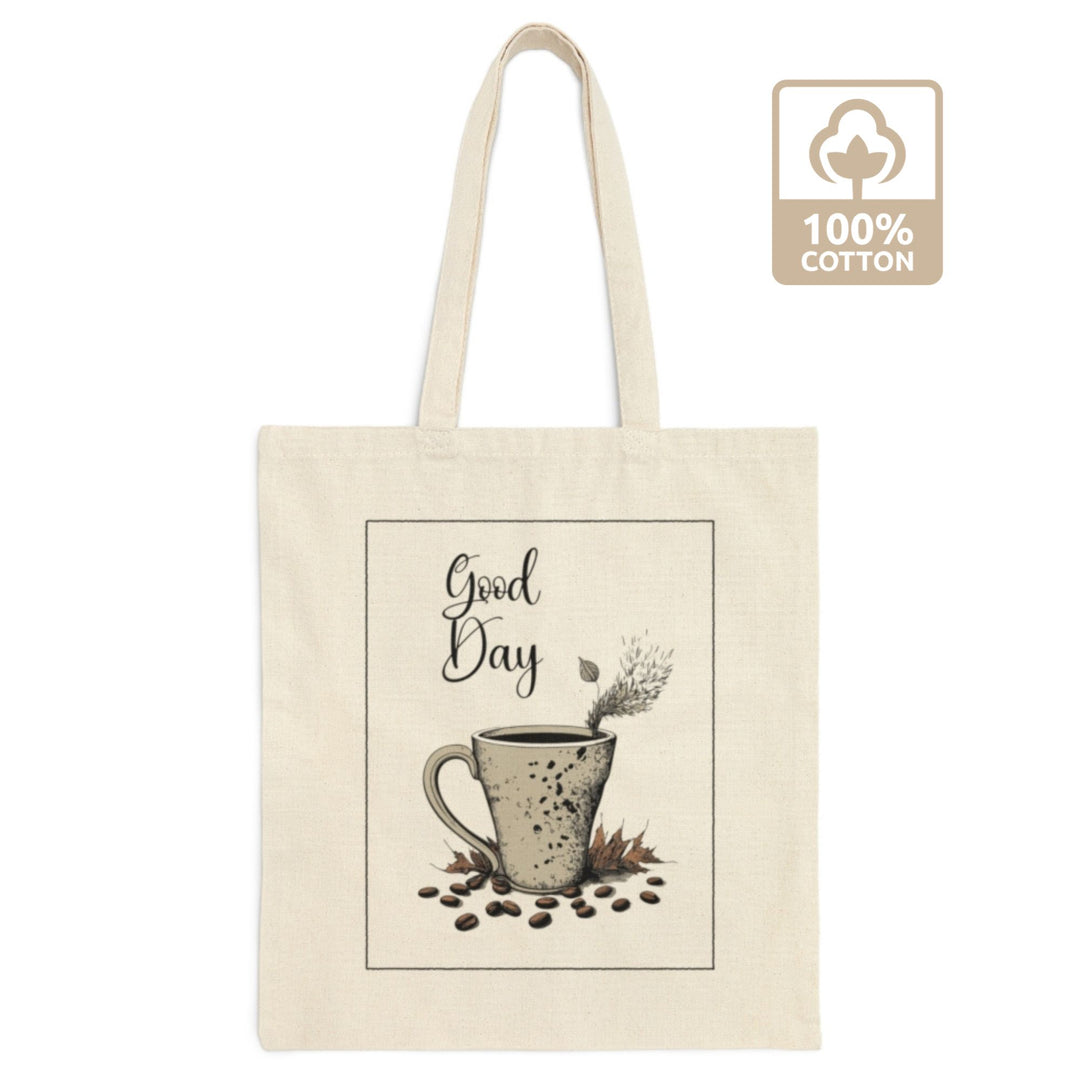 Good Day Cotton Canvas Tote Bag