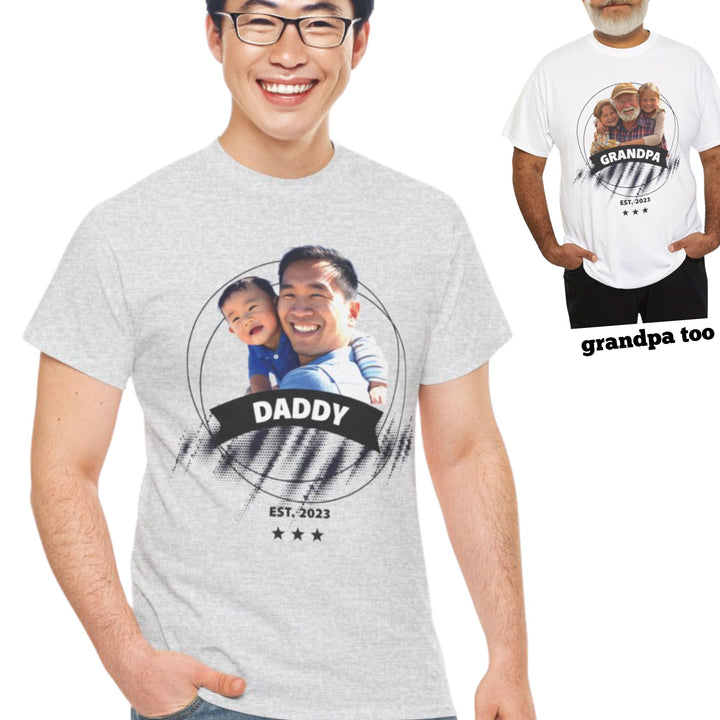 Daddy Tshirt With Picture