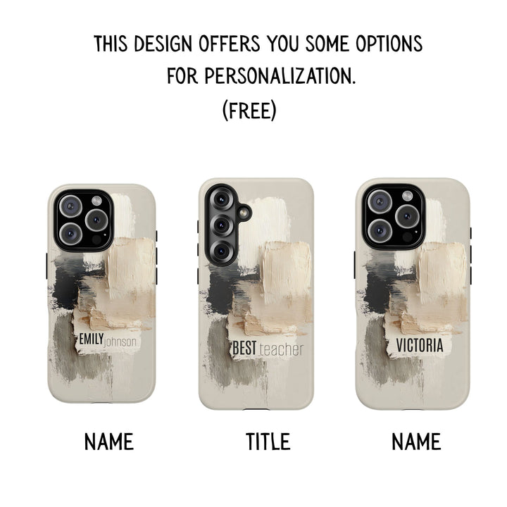 Personalized Abstract  Inspired Tough Case