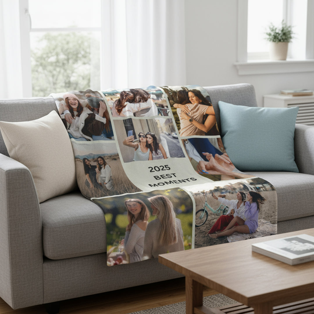 Personalized  Plush Blanket - Best Moment 2025
