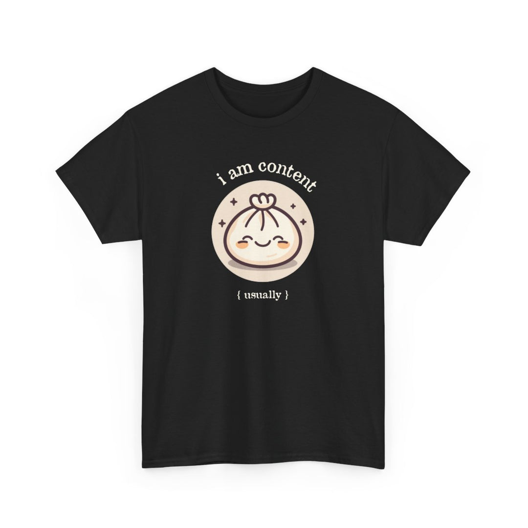 Fun T-Shirt MarketPlace Edition - Bao Dumpling I Am Content