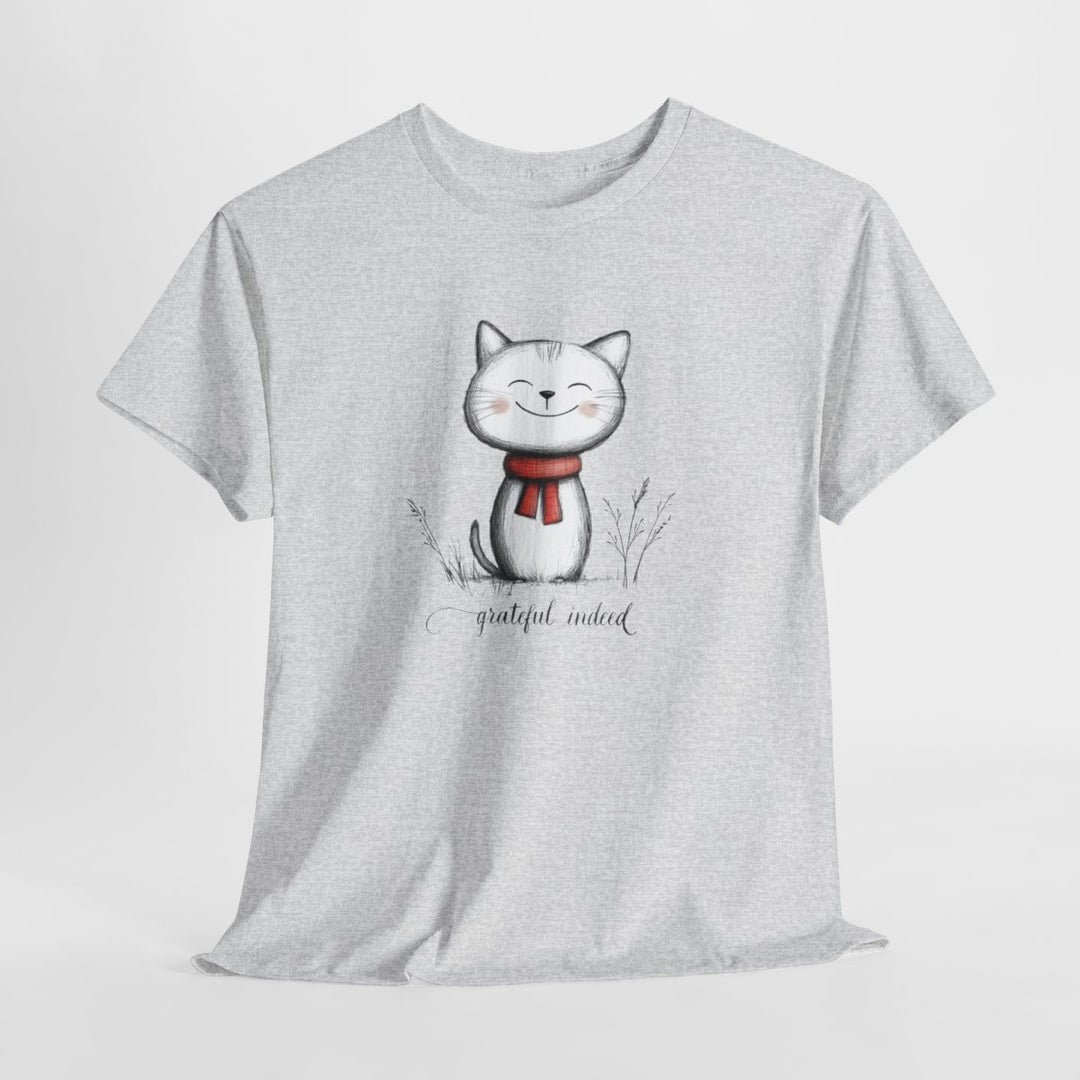 Fun T-Shirt MarketPlace Edition - Cute Cat "I'm Grateful"