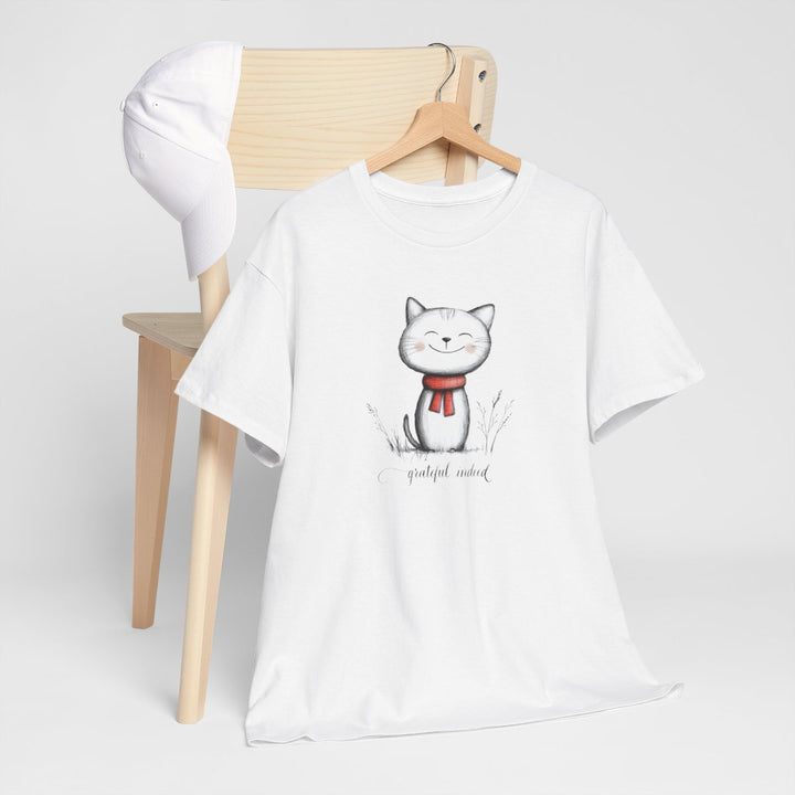 Fun T-Shirt MarketPlace Edition - Cute Cat "I'm Grateful"