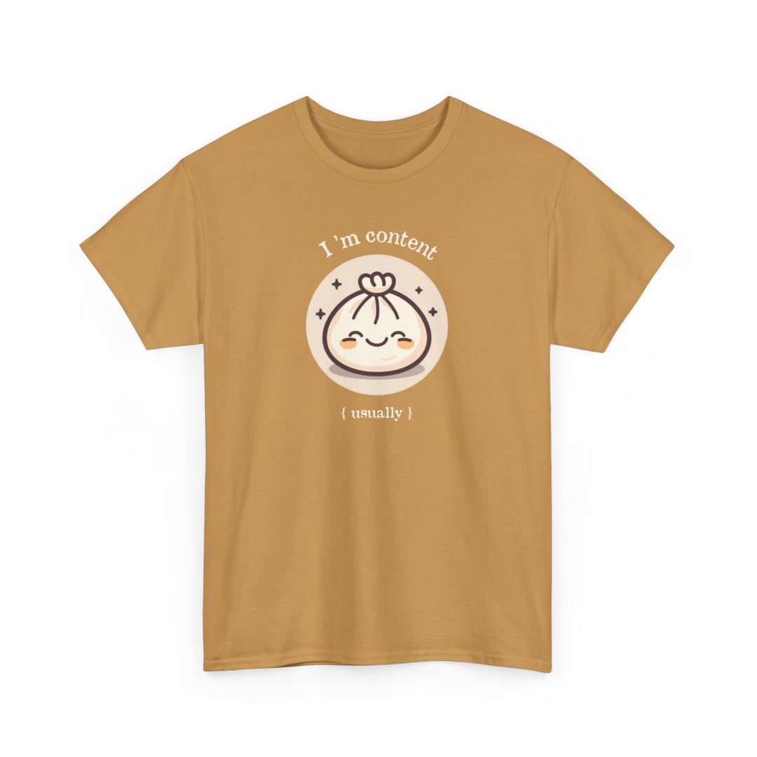 Fun T-Shirt MarketPlace Edition - Bao Dumpling I Am Content