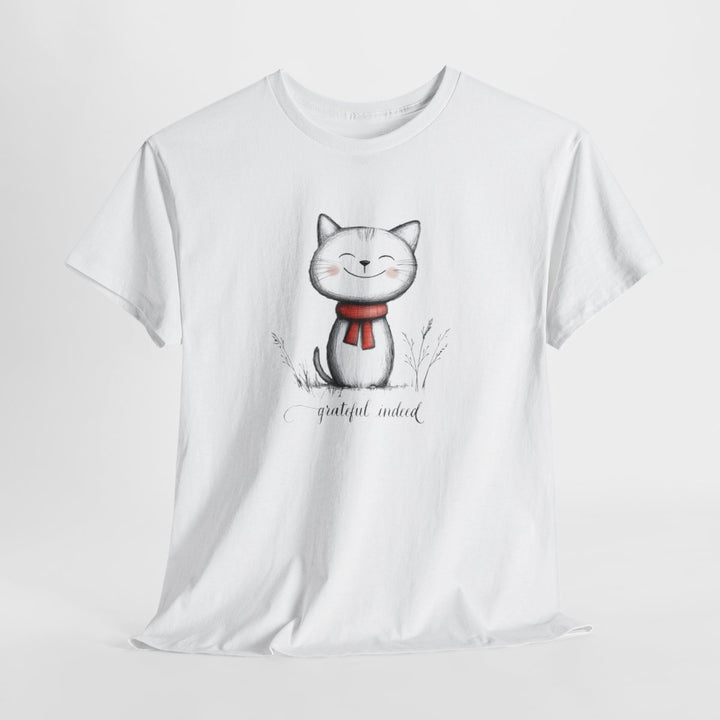 Fun T-Shirt MarketPlace Edition - Cute Cat "I'm Grateful"