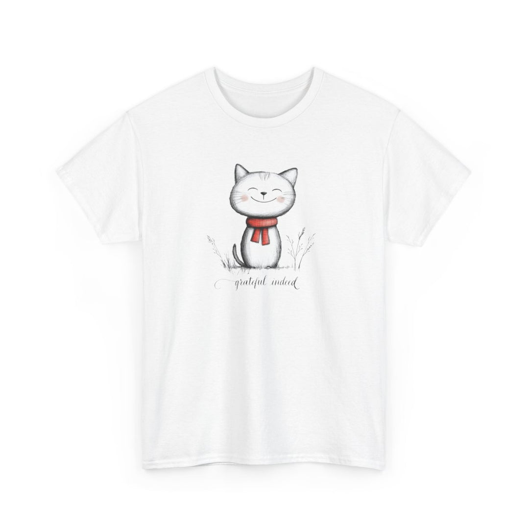 Fun T-Shirt MarketPlace Edition - Cute Cat "I'm Grateful"