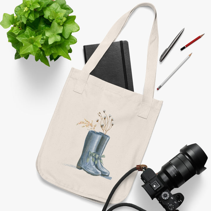 My Blue Boots Organic Canvas Tote
