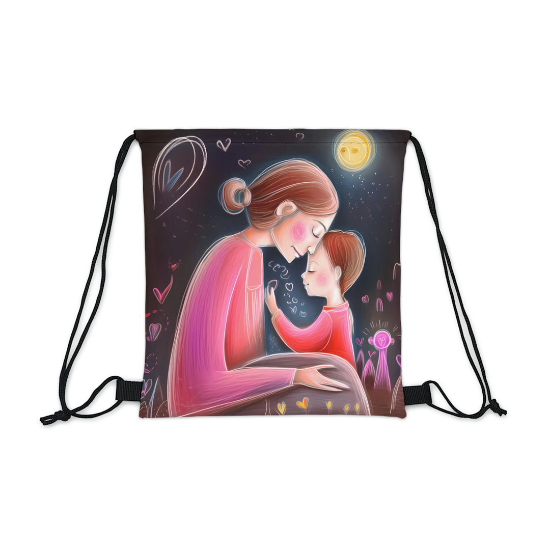 It's Always You Mom Outdoor Drawstring Bag