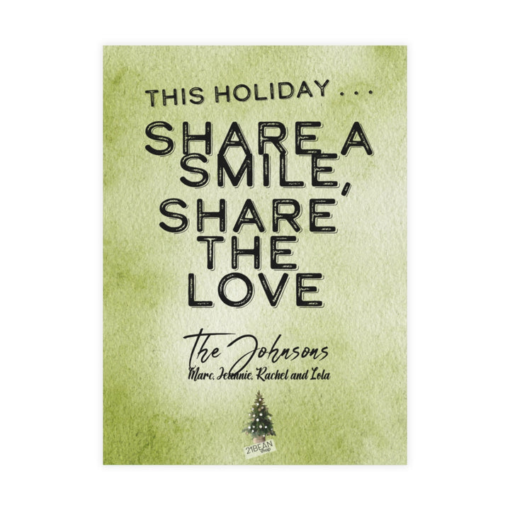 Share A Smile Greeting Cards