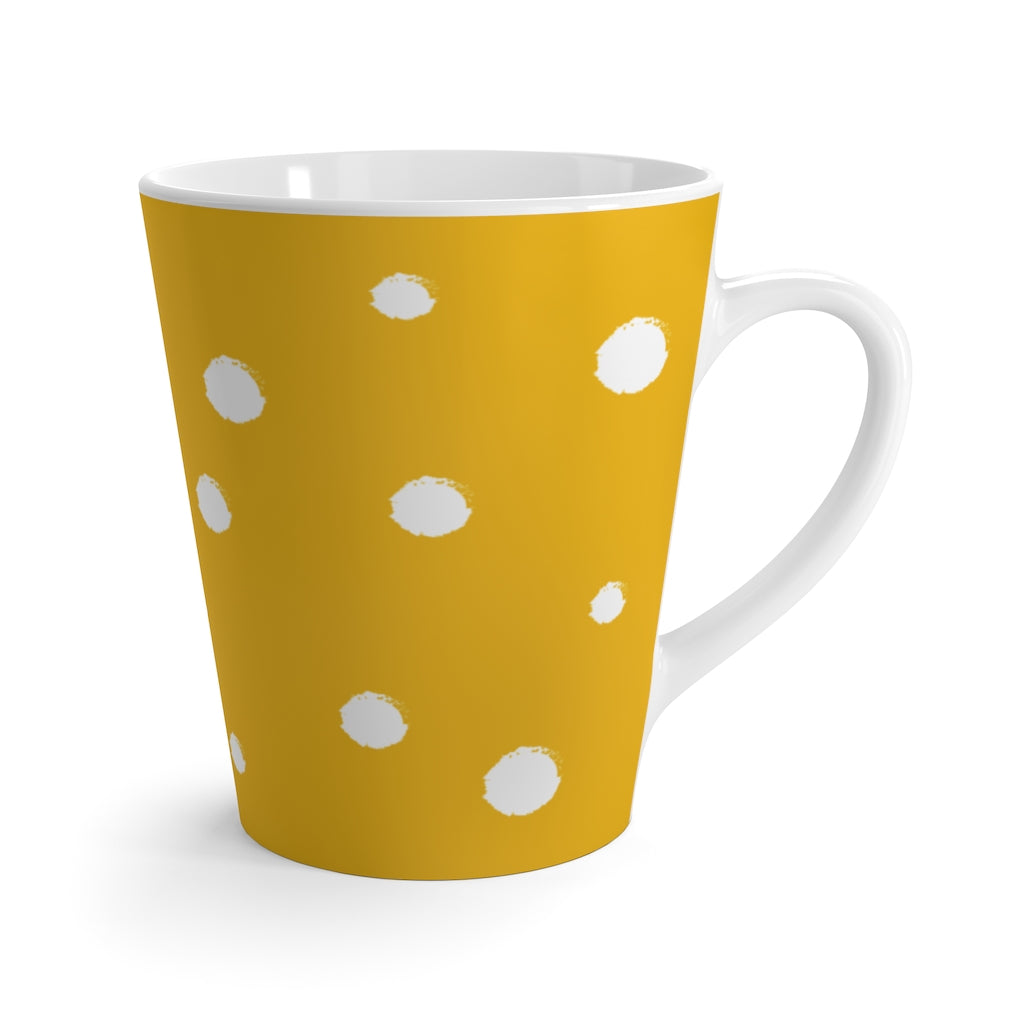 Yellow Polka Dots Mug