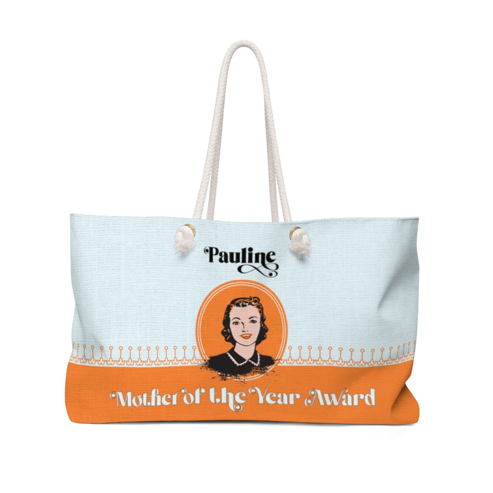 Pauline Mother's Day Weekender Bag
