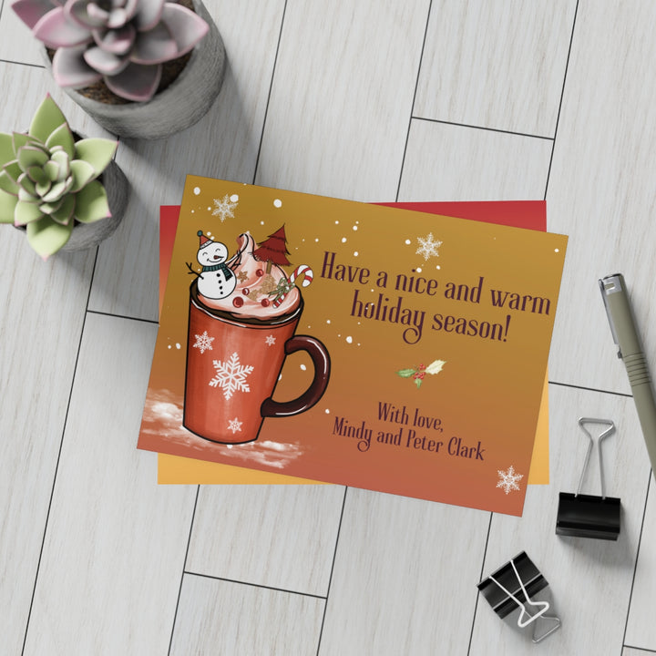 Warm Holiday Greeting Cards