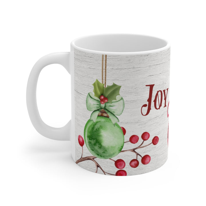 Joy + Love Holiday Mug