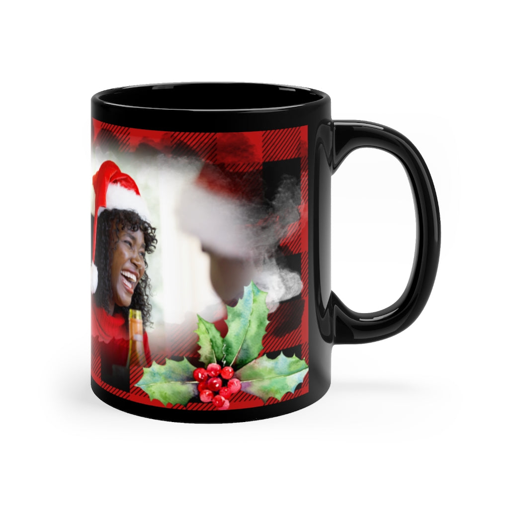 Cherish Photo Holiday Mug - Personalized