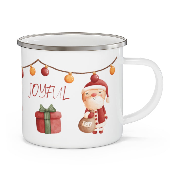 Joyful Joyful Enamel Mug