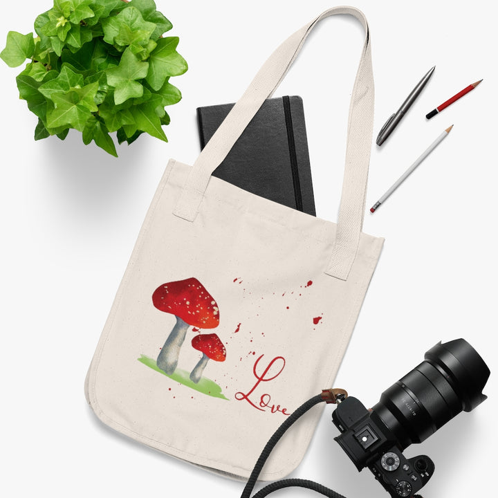 Love Blossomed Organic Canvas Tote
