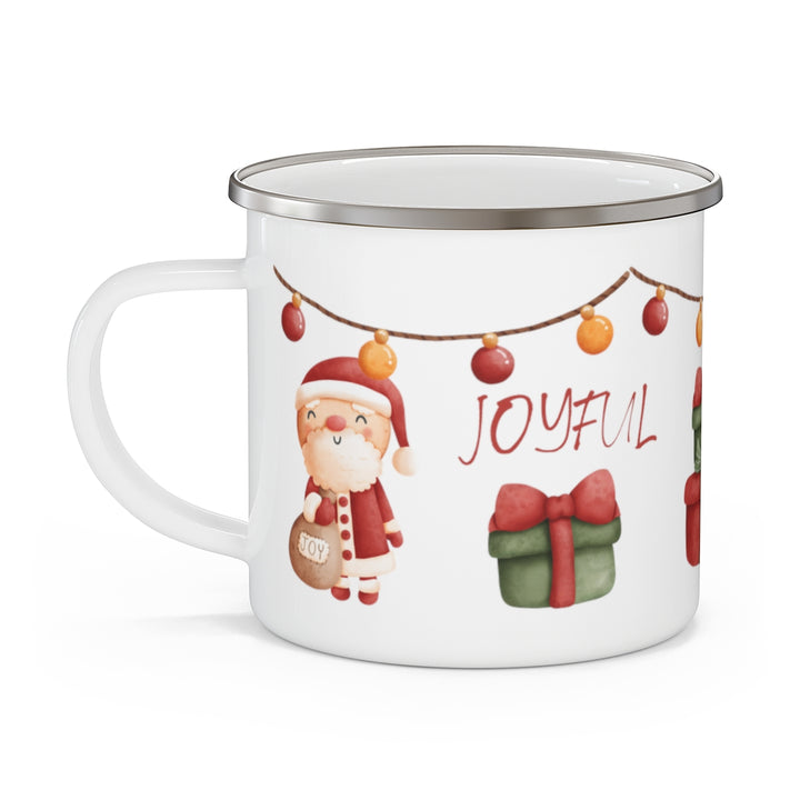 Joyful Joyful Enamel Mug