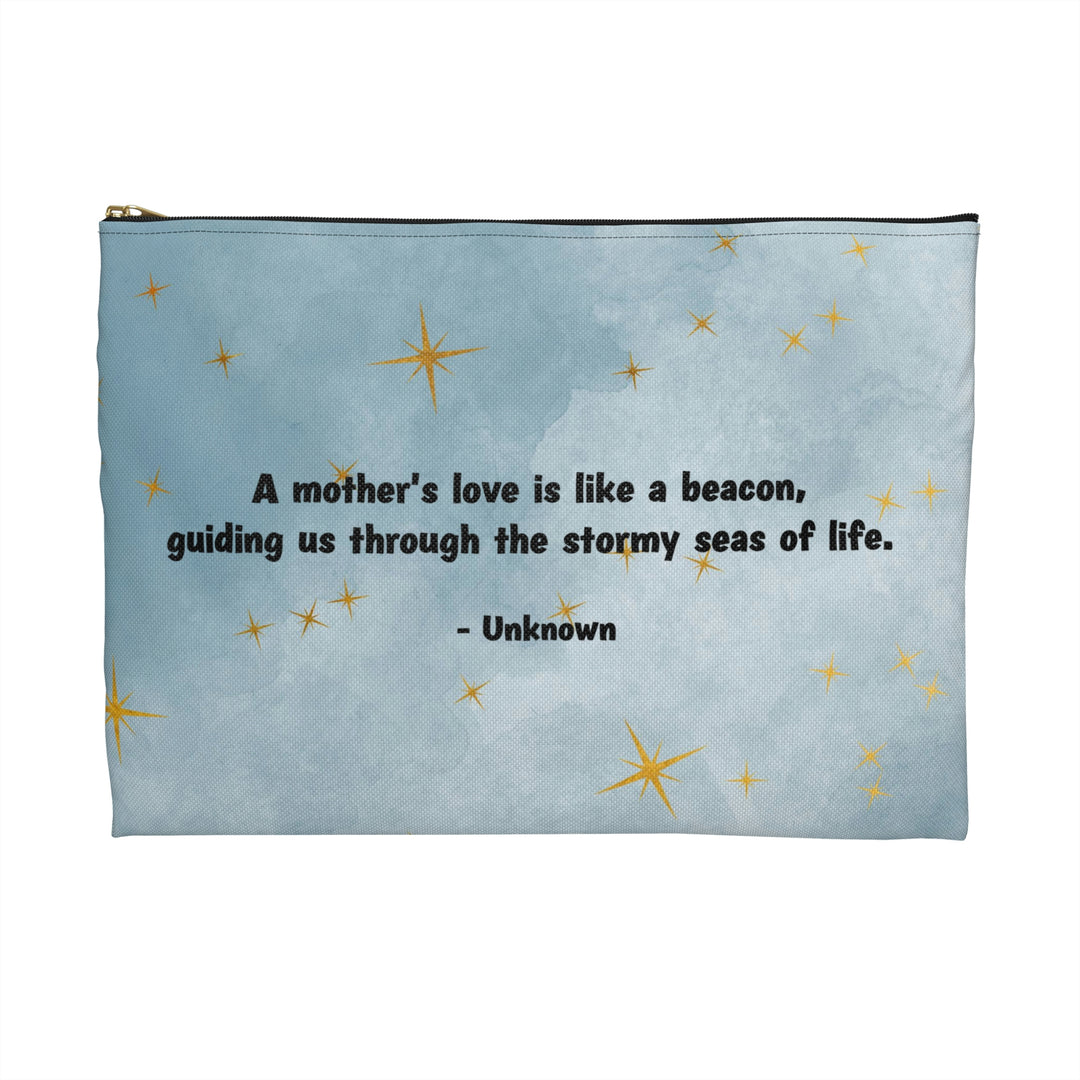 Mother's Love Is The Beacon Accessory Pouch