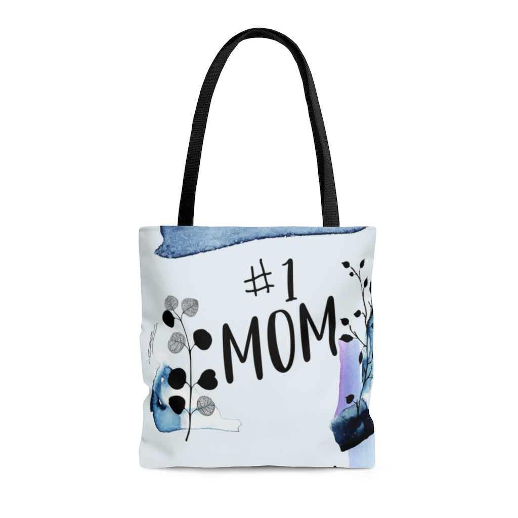 #1 Mom Tote Bag