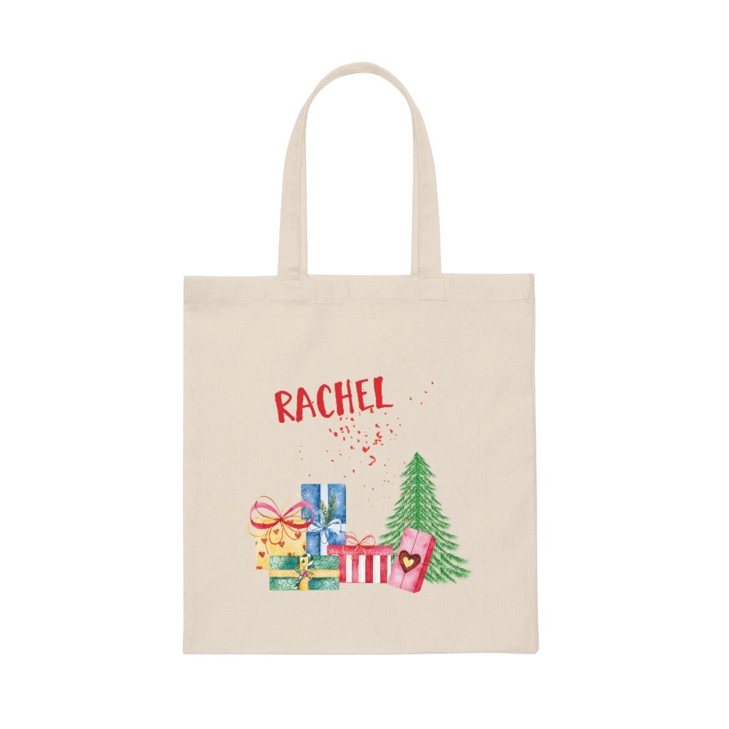 Time For Presents Canvas Tote Lightweight