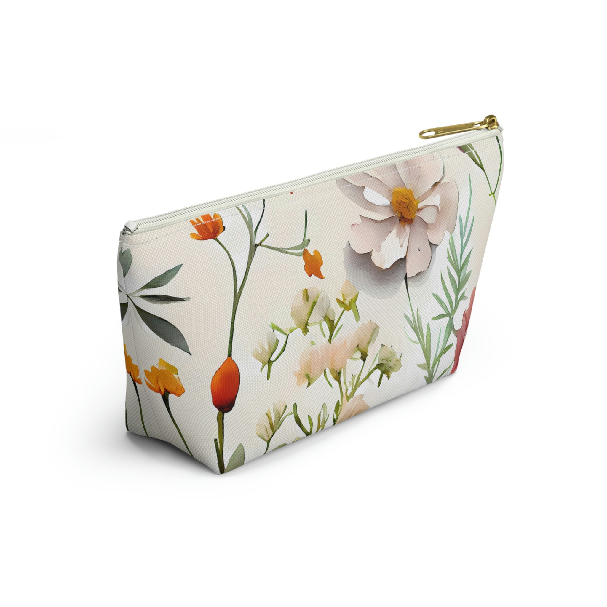 Happy Spring Flower Cosmetic Pouch