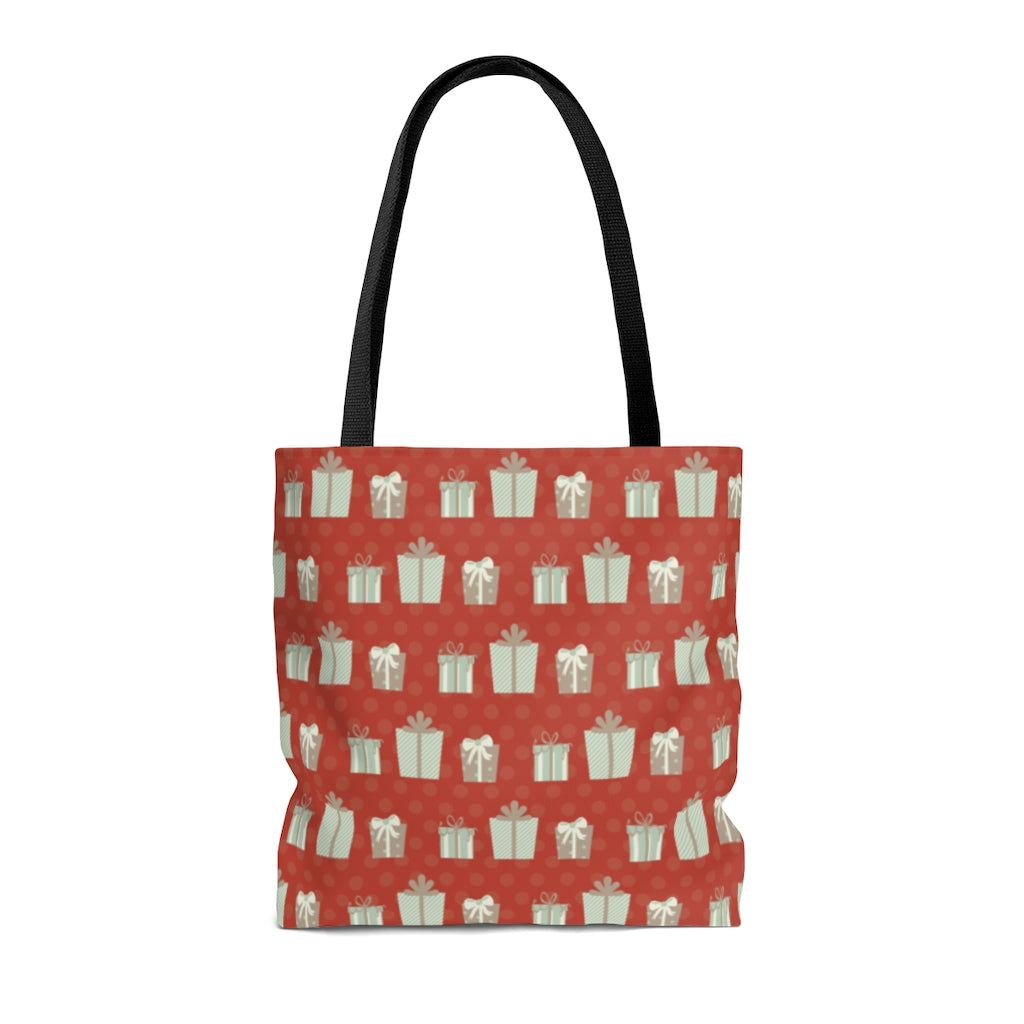 Hope Peace and Love Holiday Tote Bag