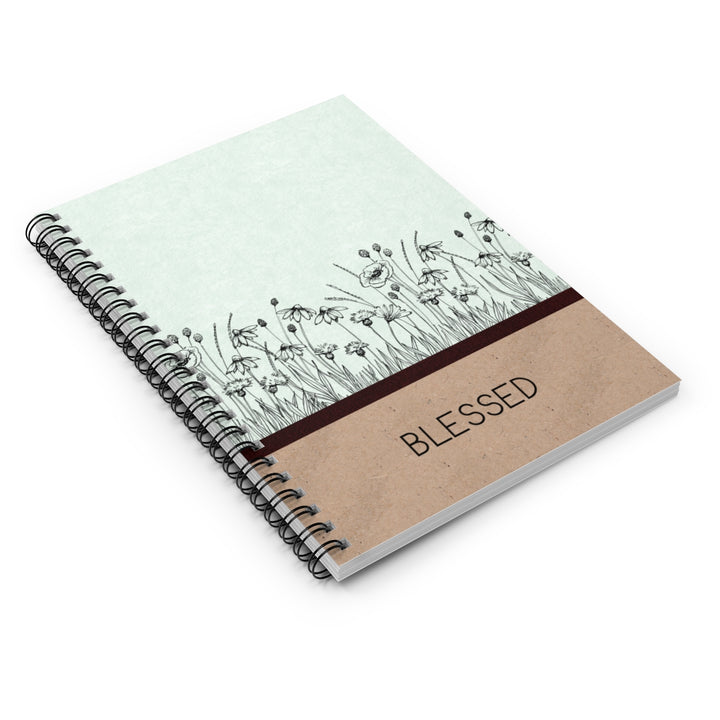 Blessed Fall Spiral Notebook