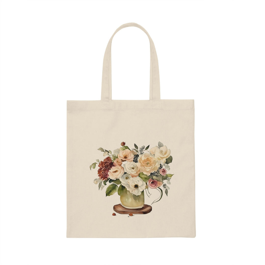 Rustic Garden In A Vase Lightweight Canvas Tote Bag