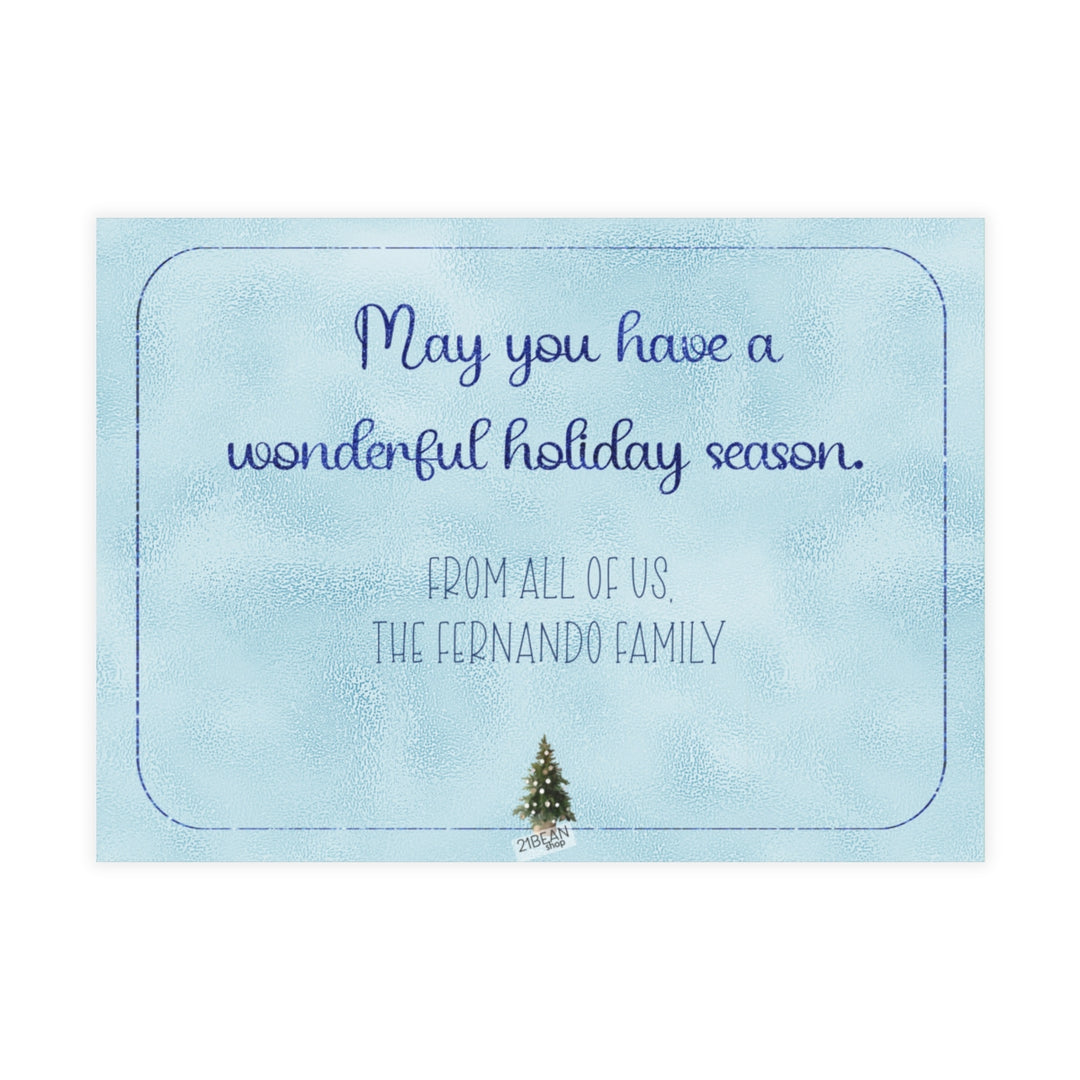Wonderful Holiday Season Greeting Cards