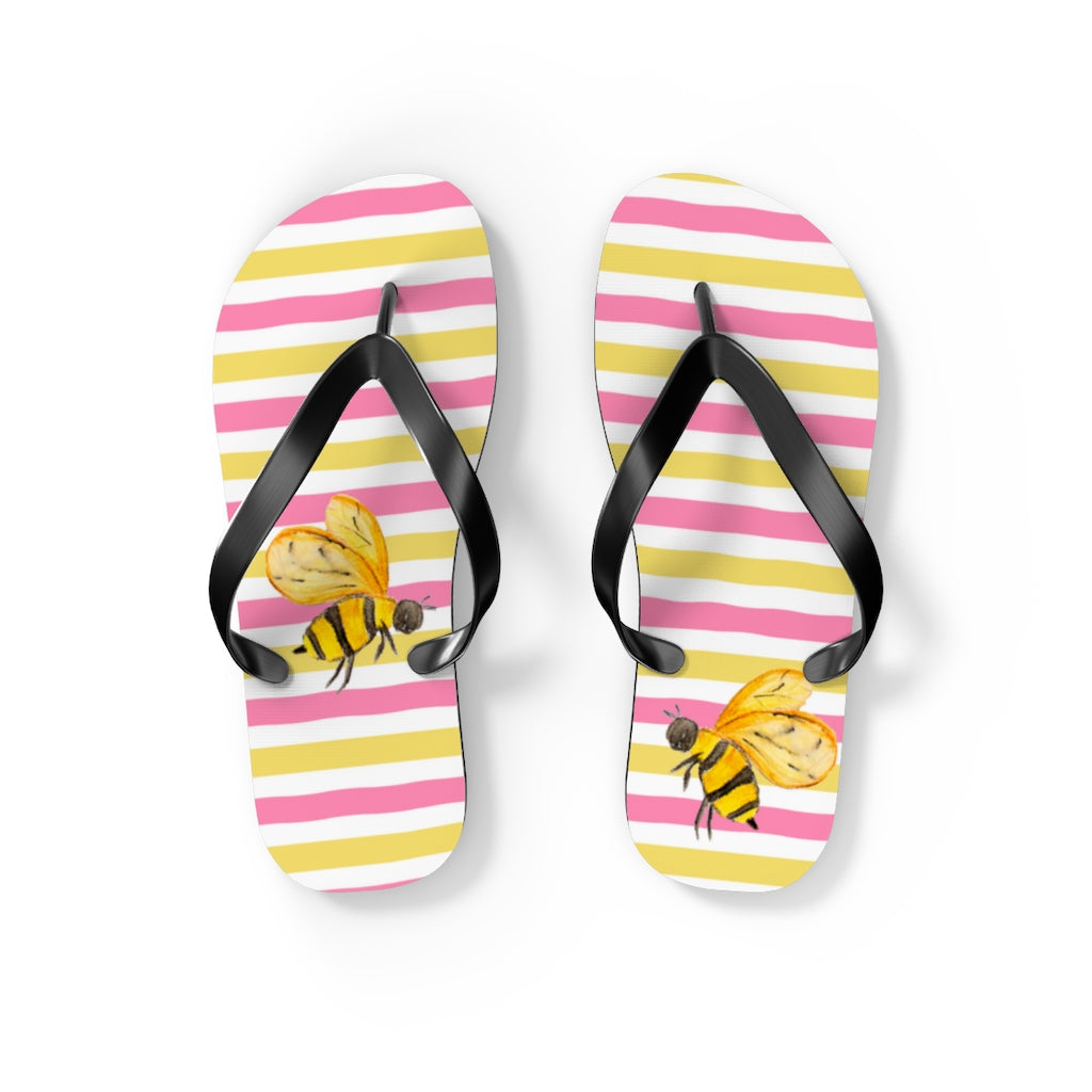 Sweet Bees Flip Flops