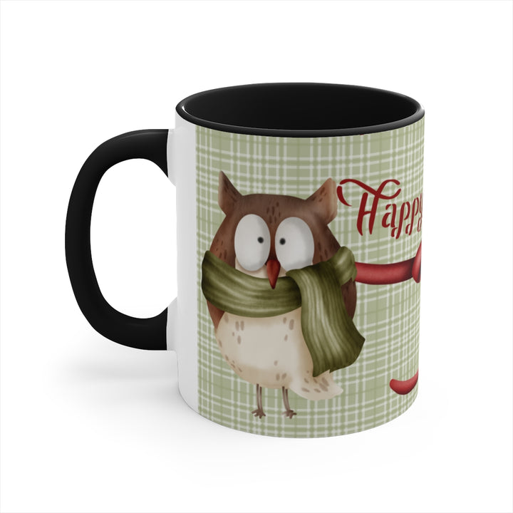 Holiday Owl  Holiday Mug 11oz