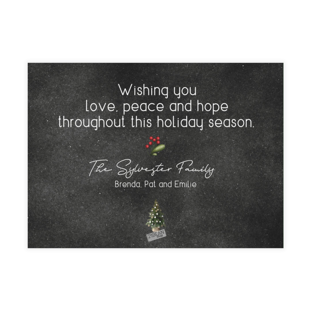 Love Peace Hope Greeting Cards