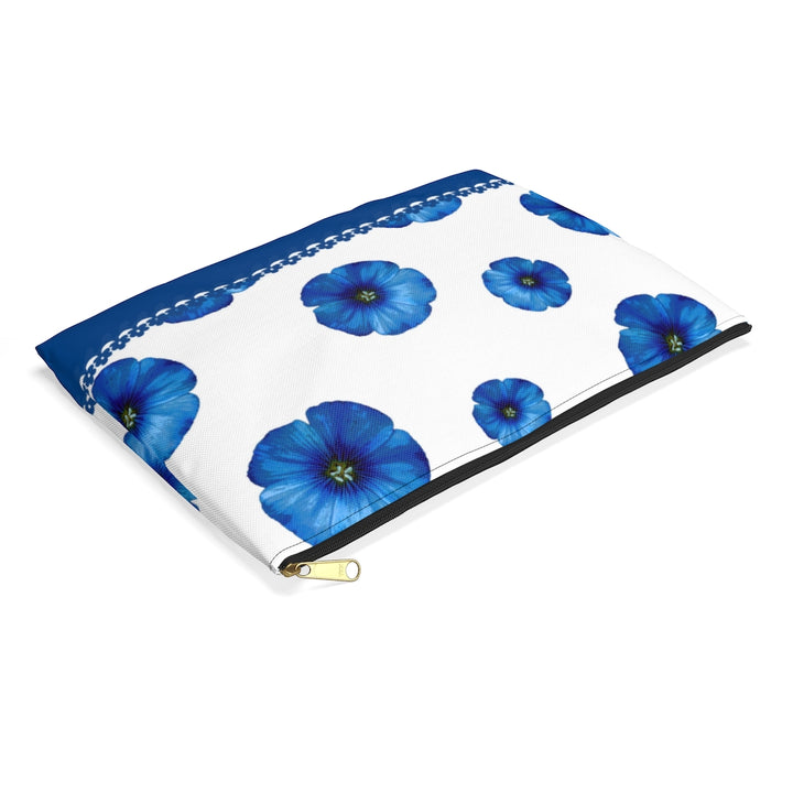 Full Bloom Blue Versatile Pouch