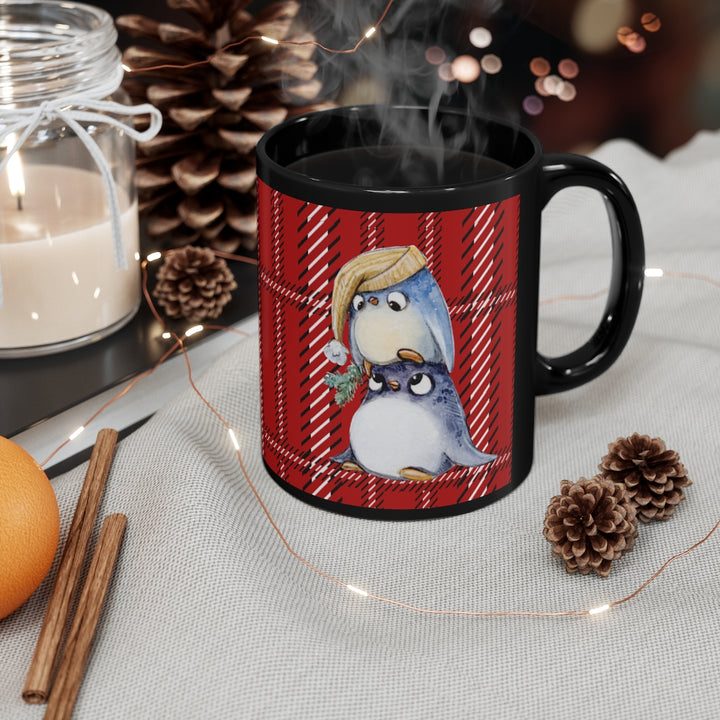 Two Penguins Holiday Mug 11oz