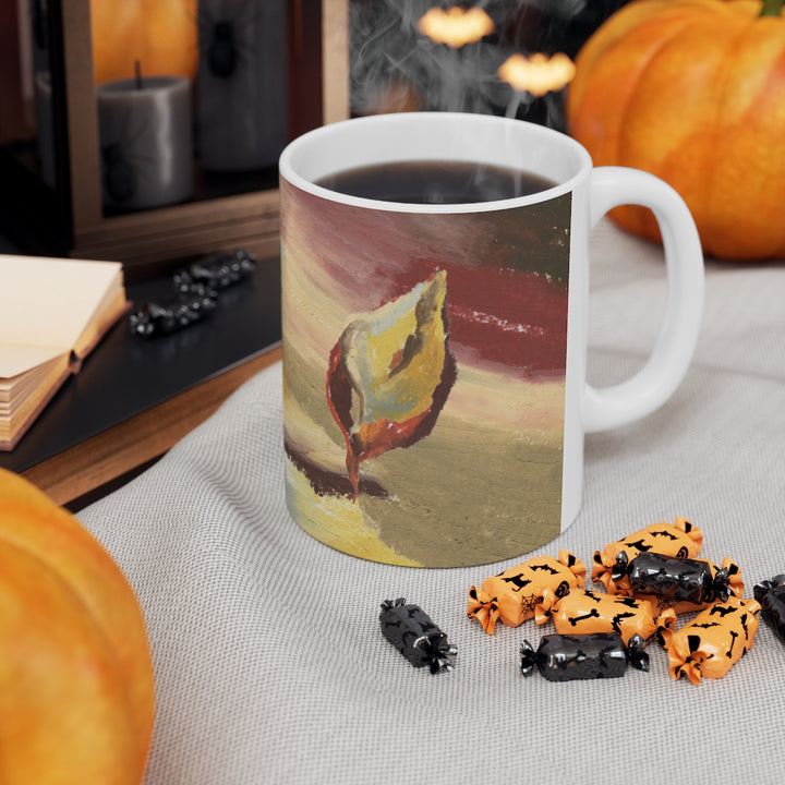 Autumn Leaf Ceramic Mug