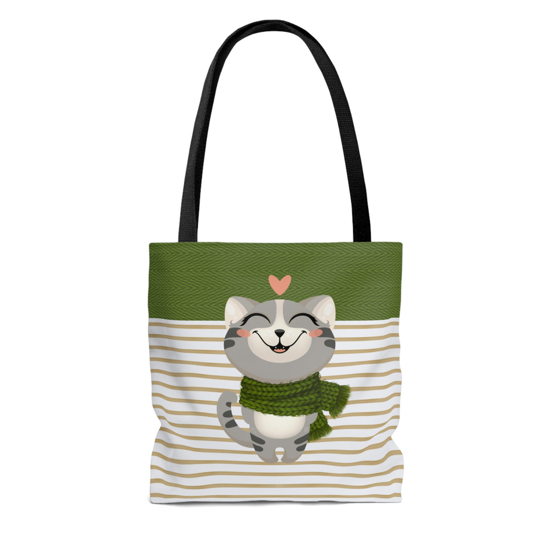 Happy Cat Valentine Tote Bag