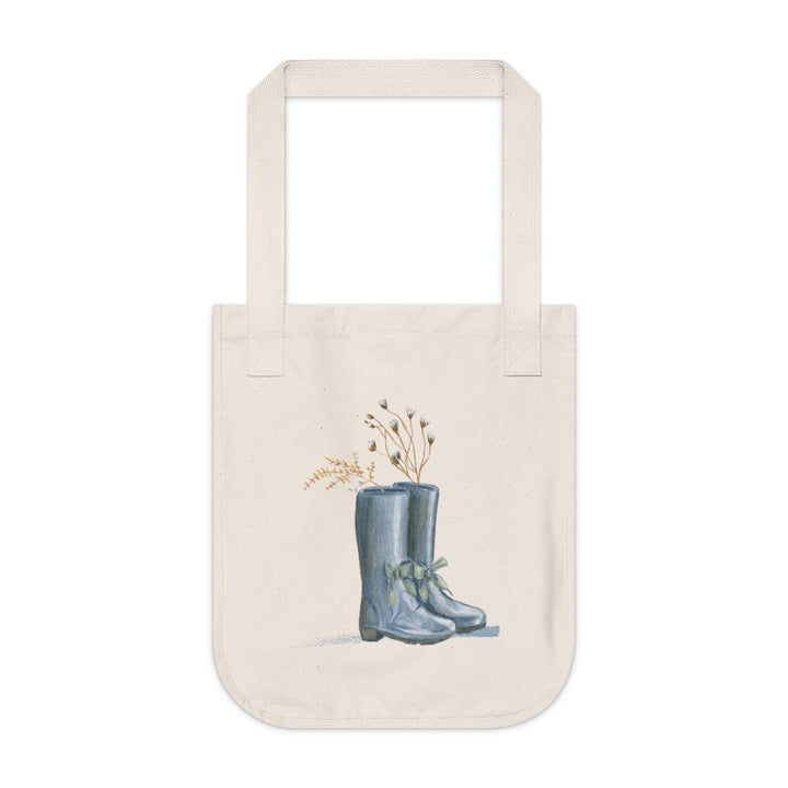 My Blue Boots Organic Canvas Tote