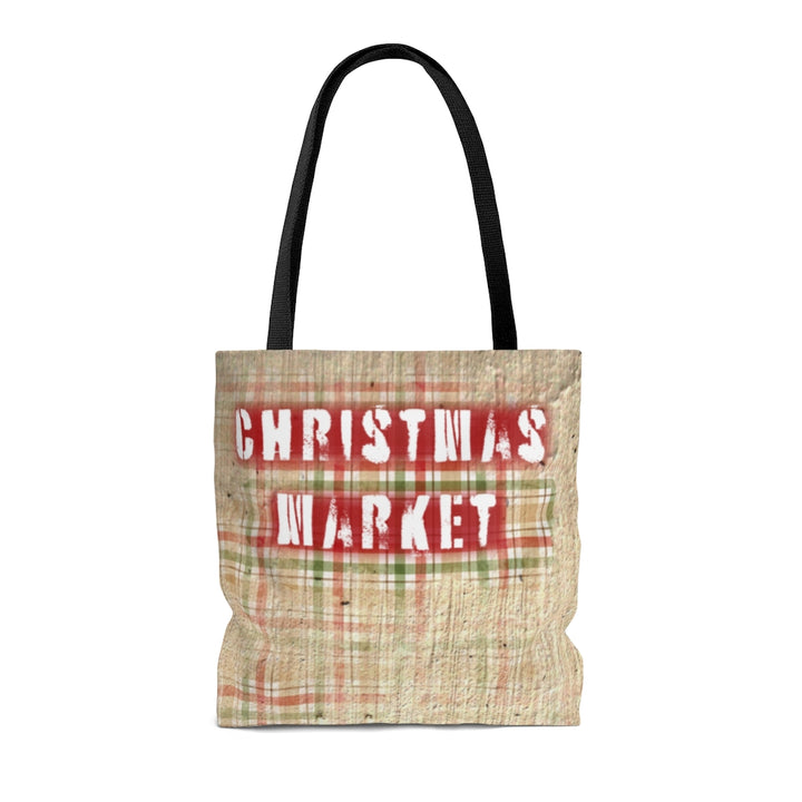 Christmas Market Holiday Tote Bag