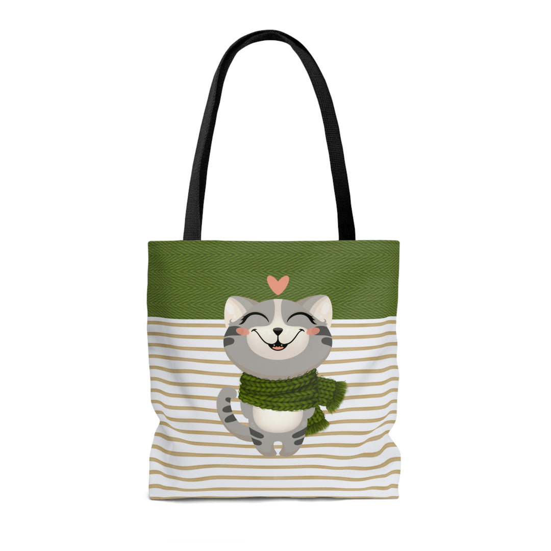 Happy Cat Valentine Tote Bag