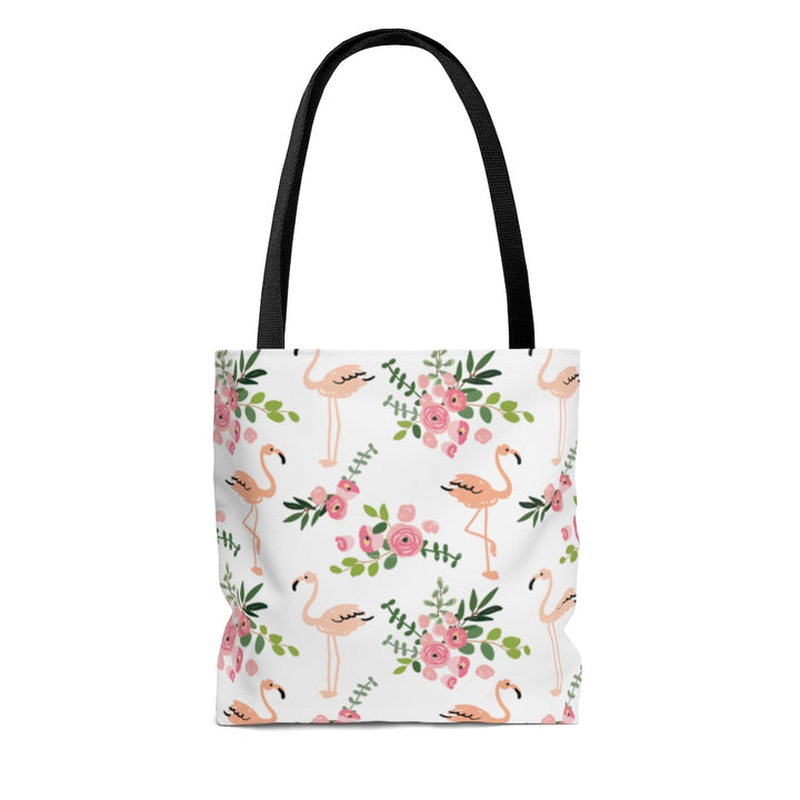 Shy Flamingo Tote Bag
