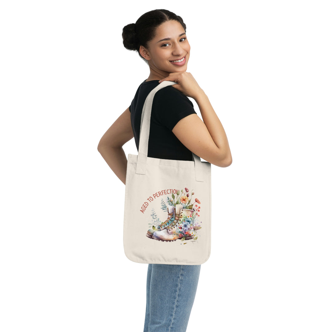 Aged To Perfection Organic Canvas Tote