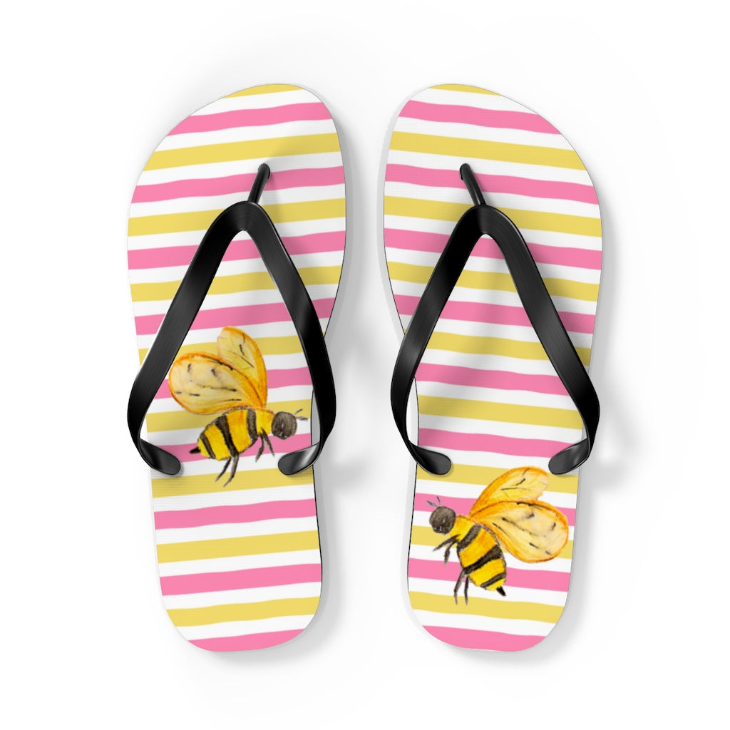 Sweet Bees Flip Flops