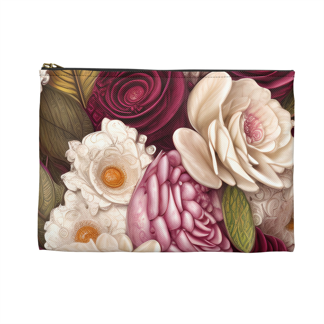 Gorgeous Bloom Flower Accessory Pouch