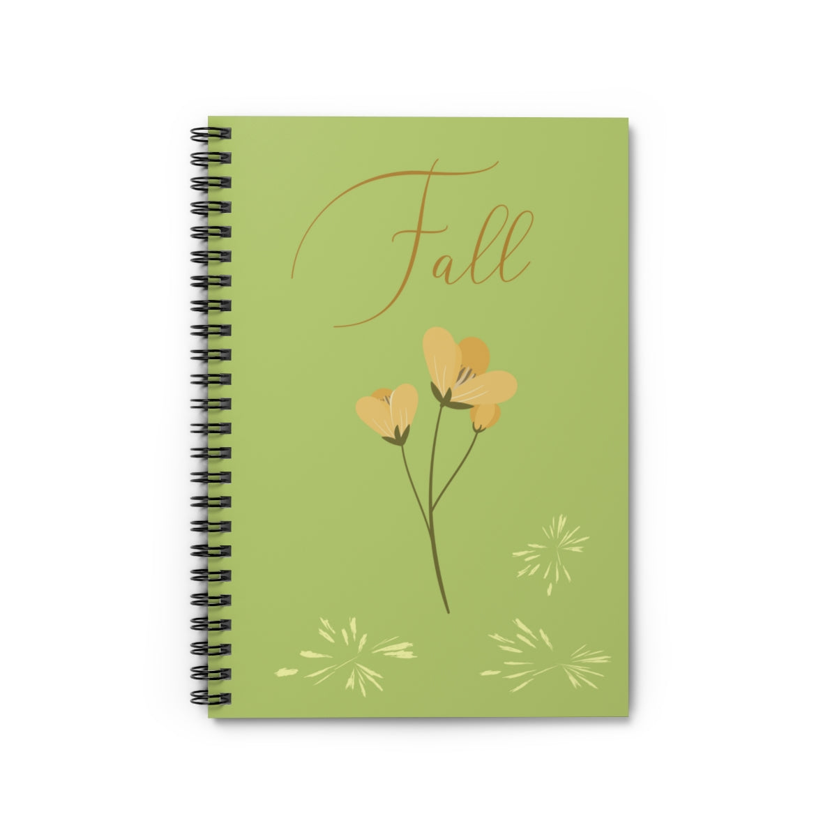 Fall Spiral Notebook