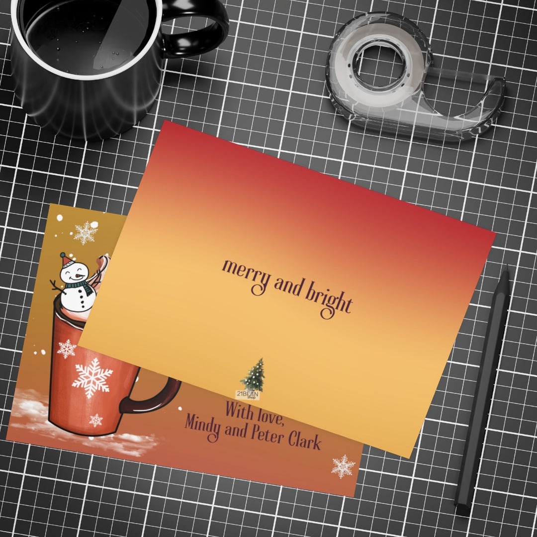 Warm Holiday Greeting Cards